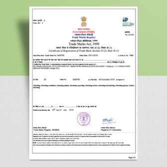 Trademark Certificate